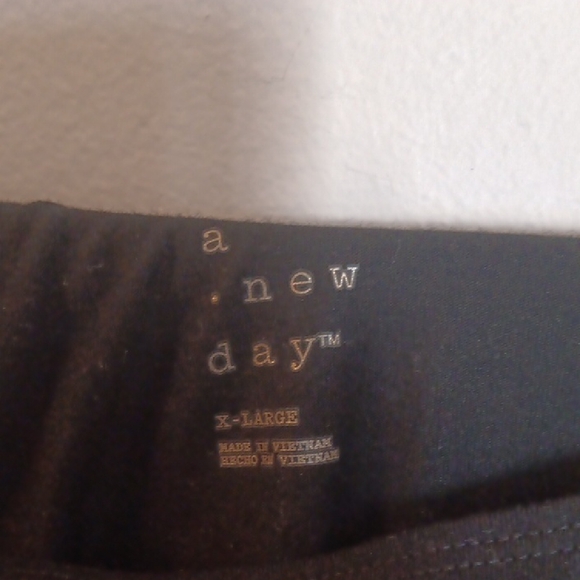 A New Day Black Fitted Long Sleeve Bodysuit. #15B - Picture 2 of 8